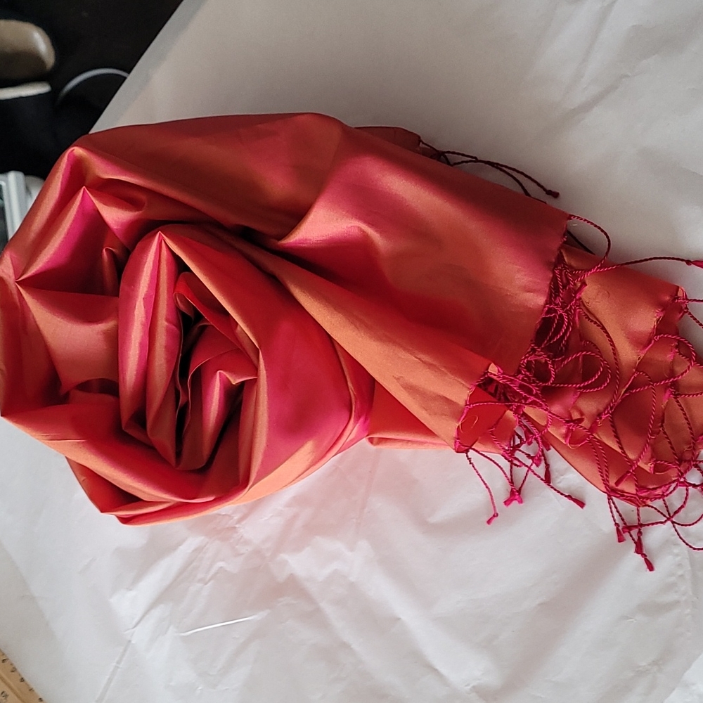 NWOT Silk scarf/wrap, beautiful!!!!